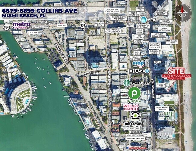 More details for 6879-6899 Collins Ave, Miami Beach, Miami Beach, FL - Retail for Lease