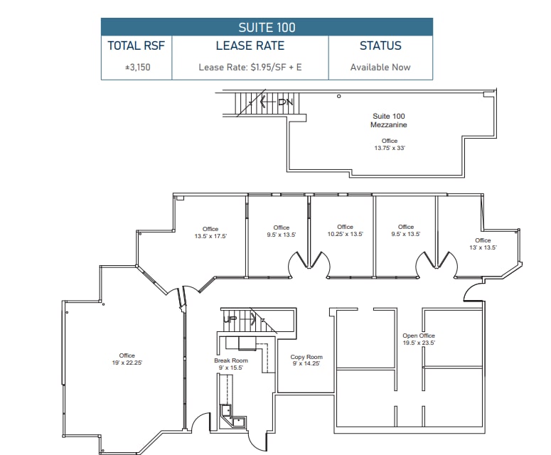 9909 Huennekens St, San Diego, CA for lease Floor Plan- Image 1 of 1