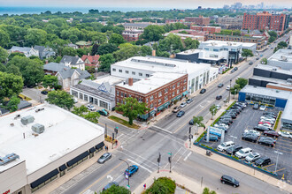 1041-1049 Chicago Ave, Evanston, IL - Aérien  Vue de la carte