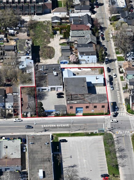 874-880 Eastern Ave & 80 Knox Ave, Toronto, ON for sale - Building Photo - Image 2 of 5