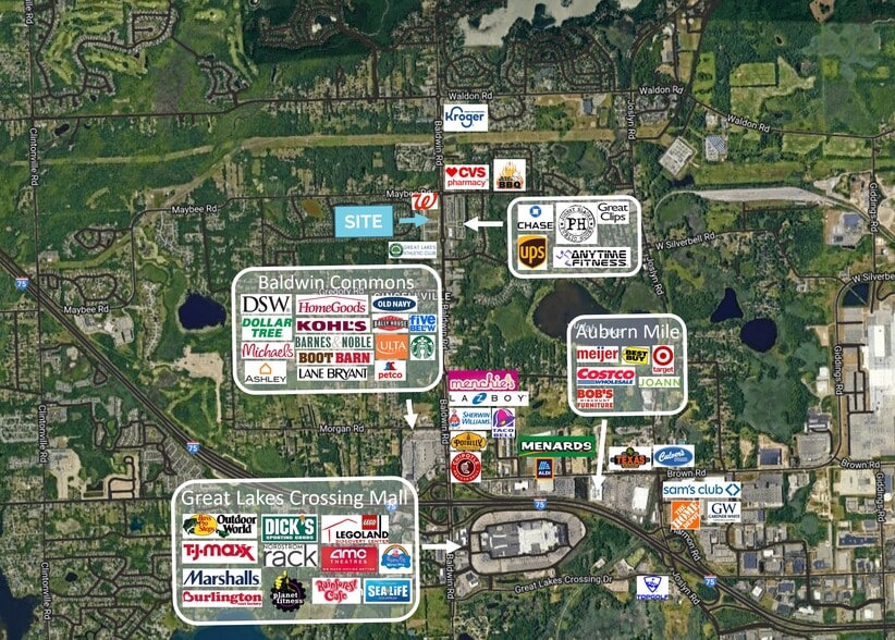 3590 S Baldwin Rd, Orion Township, MI à louer - Photo du bâtiment - Image 2 de 4