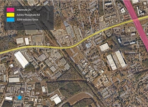 3209 Industry Dr, Charleston, SC - AERIAL  map view - Image1