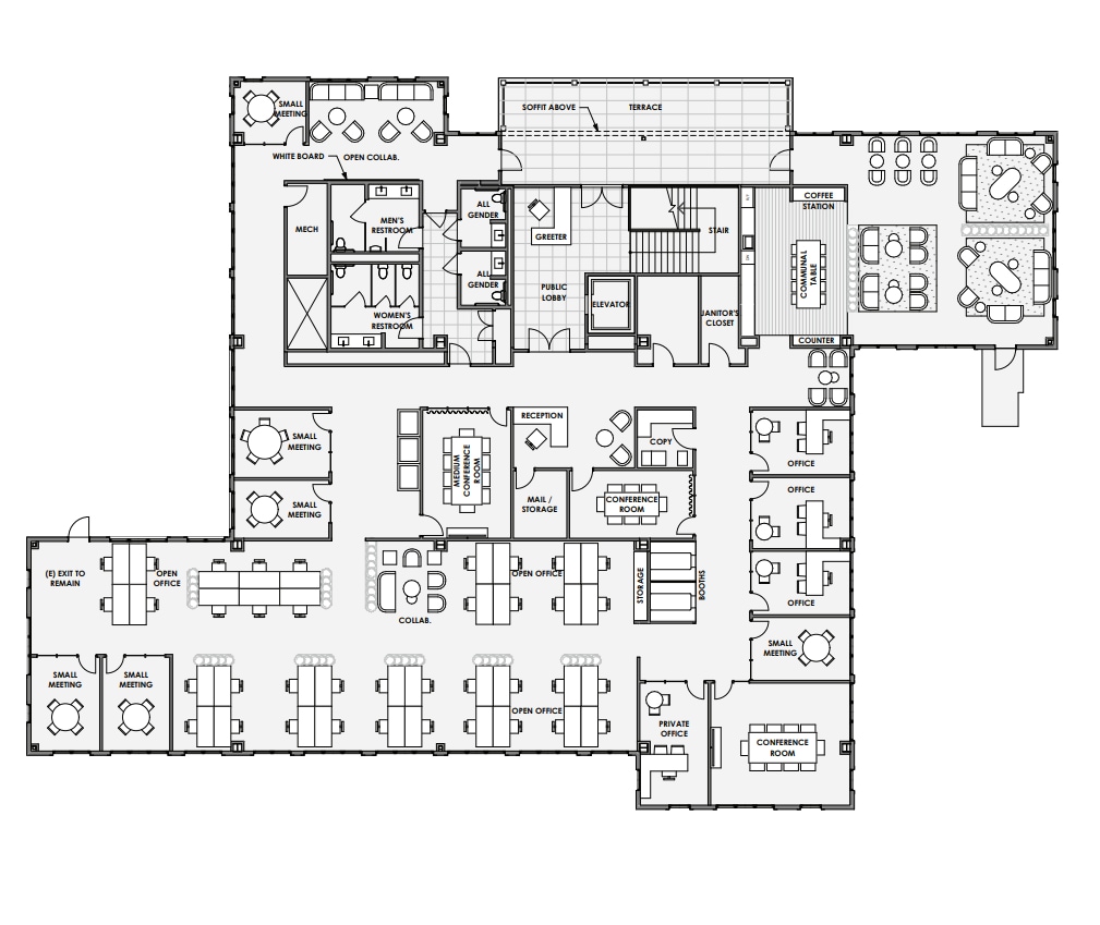 2725 Sand Hill Rd, Menlo Park, CA à louer Plan d’étage- Image 1 de 1