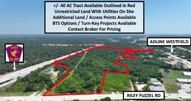 Plus de détails pour 26126 Aldine Westfield, Spring, TX - Terrain à vendre