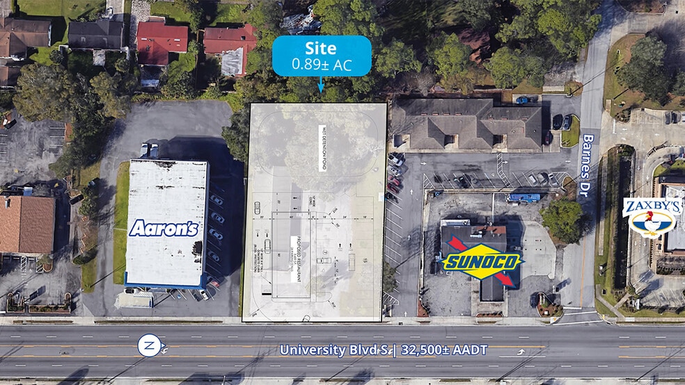 4306 University Blvd S, Jacksonville, FL for sale - Aerial - Image 3 of 16