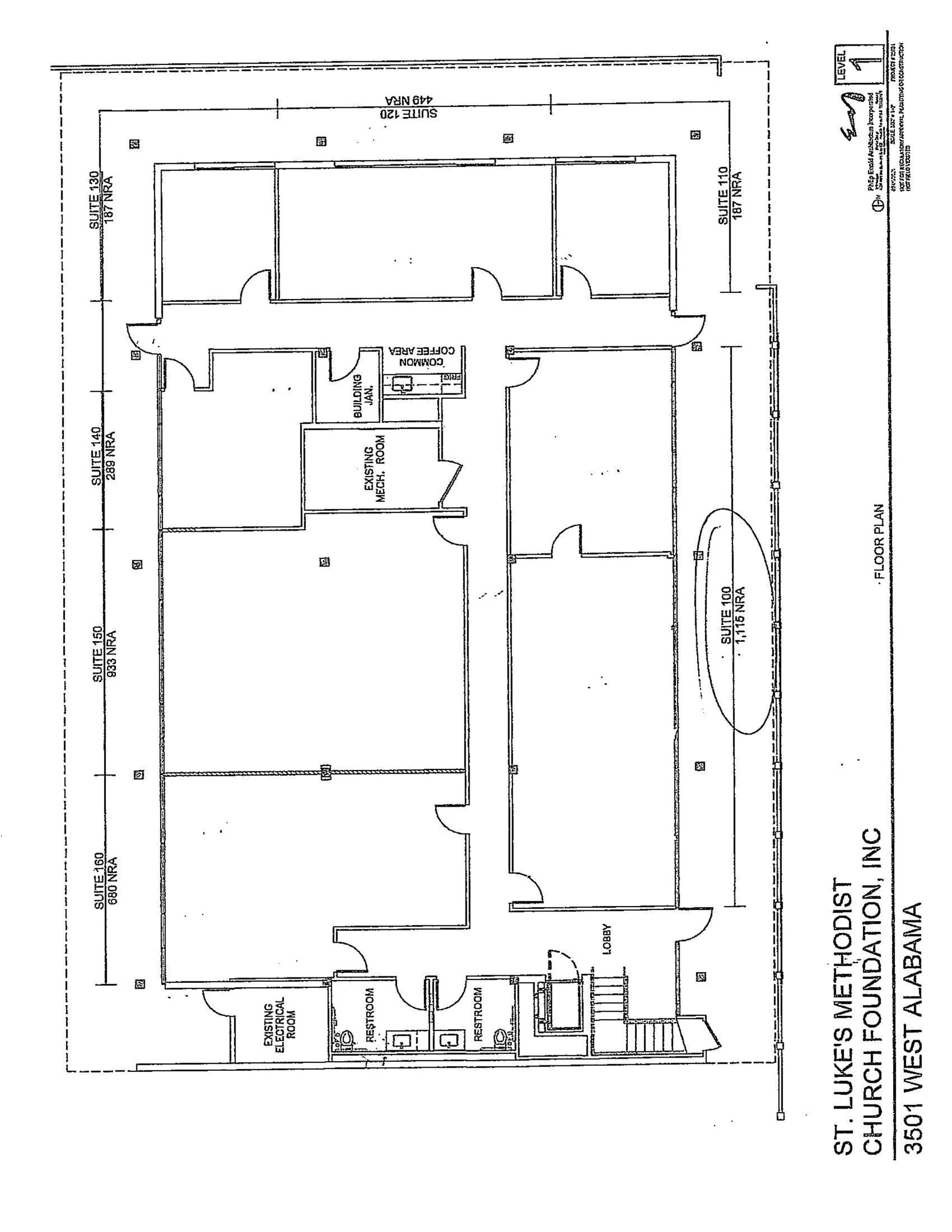 3501 W Alabama St, Houston, TX for lease Site Plan- Image 1 of 2