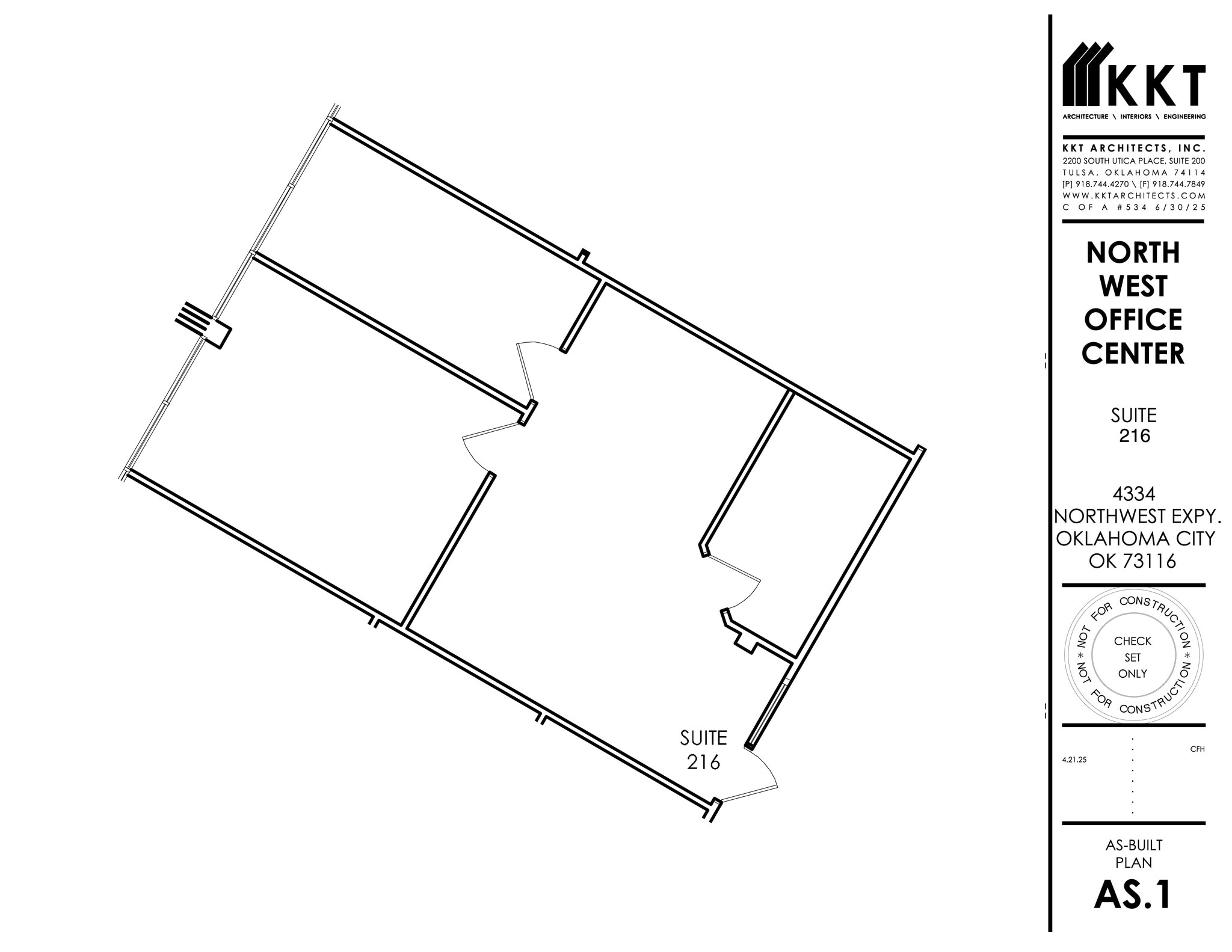 4334 NW Expressway, Oklahoma City, OK for lease Site Plan- Image 1 of 1