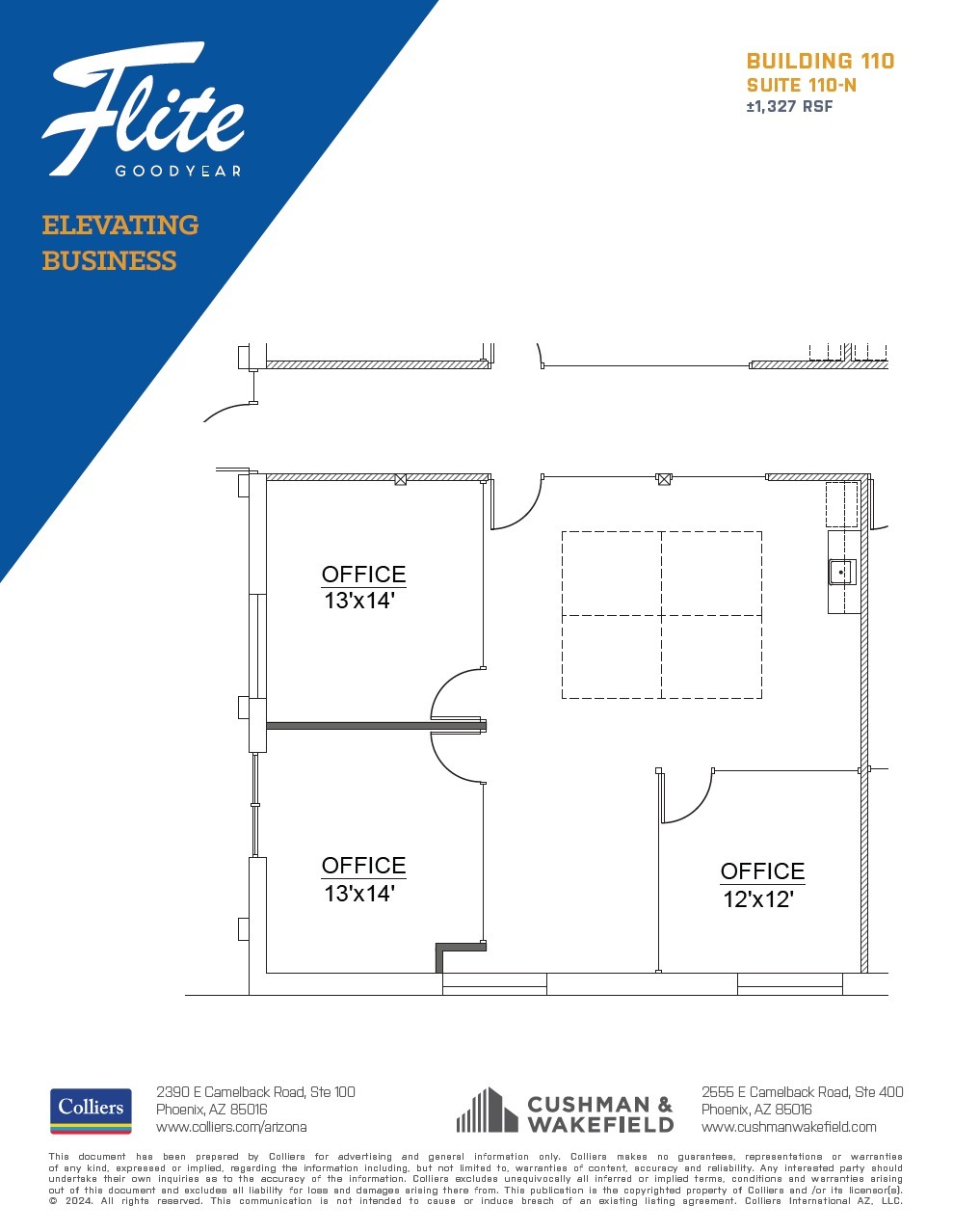 1300 S Litchfield Rd, Goodyear, AZ à louer Plan d  tage- Image 1 de 1