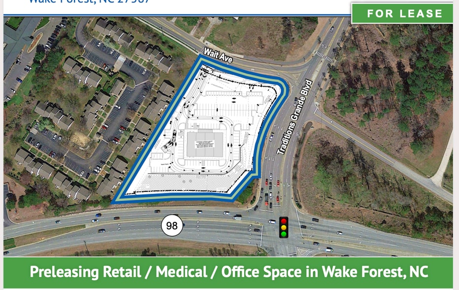 0 Wait Avenue, Wake Forest, NC for lease - Building Photo - Image 1 of 1