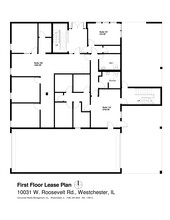 10031 Roosevelt Rd, Westchester, IL à louer Plan de site- Image 1 de 5