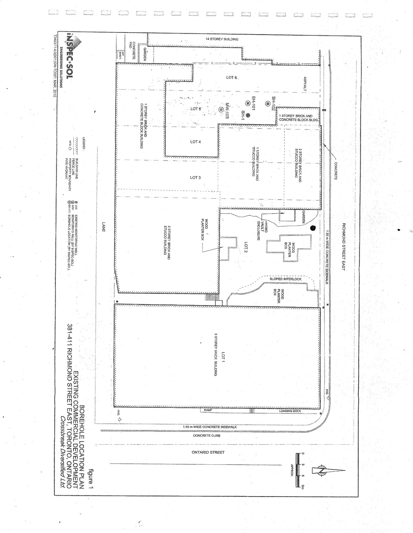 381-387 Richmond St E, Toronto, ON for lease Site Plan- Image 1 of 1
