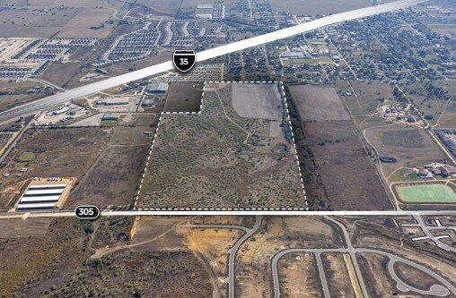 CR 305, Jarrell, TX à vendre - Aérien - Image 3 de 6