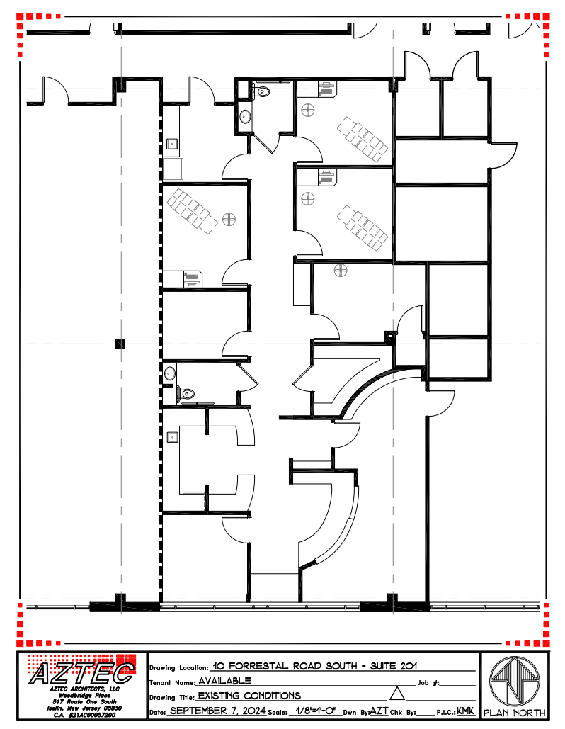 10 Forrestal Rd S, Princeton, NJ à louer Plan d  tage- Image 1 de 1