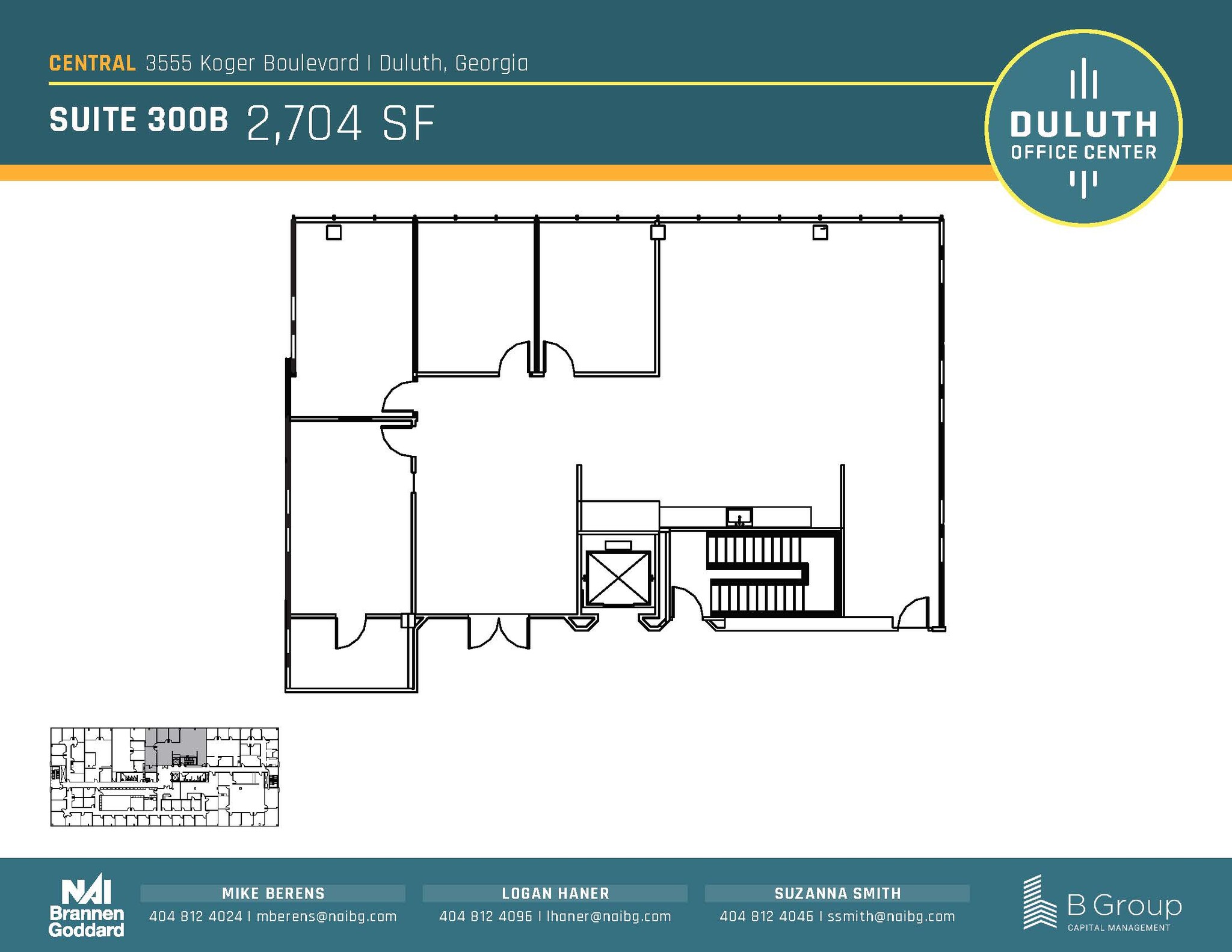 3505 Koger Blvd, Duluth, GA for lease Floor Plan- Image 1 of 1