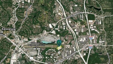 980 Cobb Place Blvd, Kennesaw, GA - AERIAL  map view