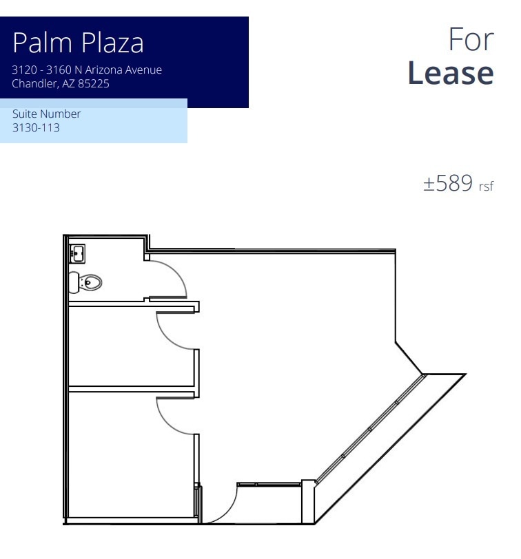 3150 N Arizona Ave, Chandler, AZ for lease Floor Plan- Image 1 of 1