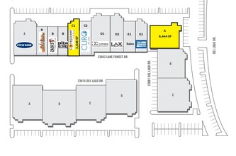 23052 Lake Forest Dr, Laguna Hills, CA à louer Plan de site- Image 1 de 1