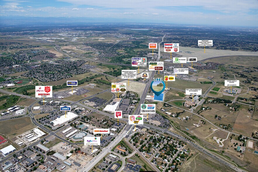 NEC Parker Rd & Ponderosa Dr, Parker, CO à vendre - Photo du bâtiment - Image 2 de 3
