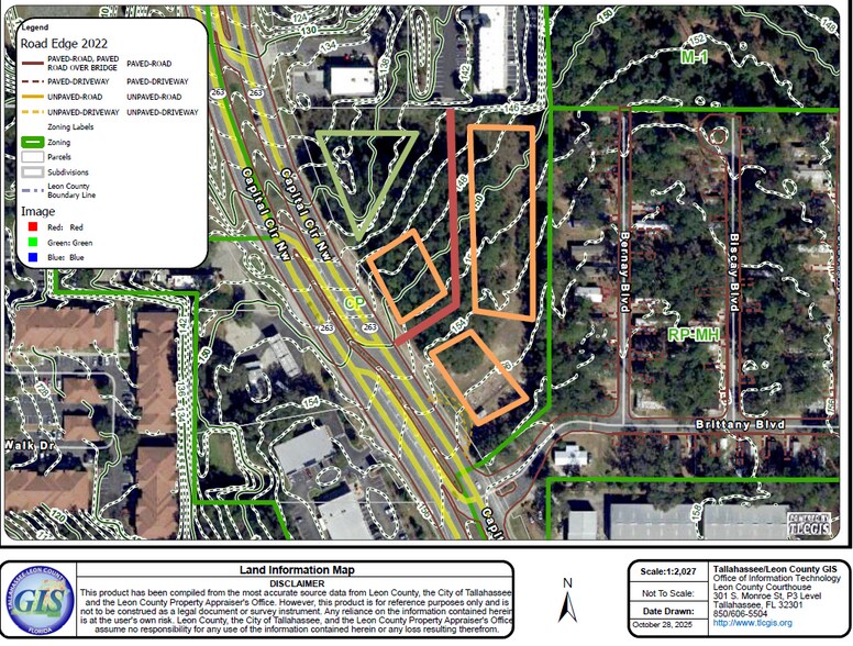 1665 Capital NW cir, Tallahassee, FL à vendre - Photo du bâtiment - Image 3 de 3