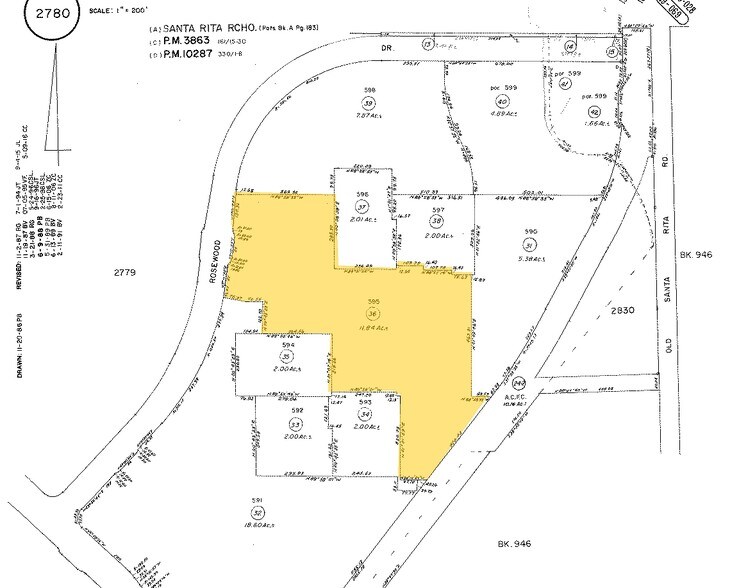 4430 Rosewood Dr, Pleasanton, CA à louer - Plan cadastral - Image 1 de 1