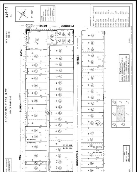 3652 Van Buren Blvd, Riverside, CA à vendre - Plan cadastral - Image 3 de 3