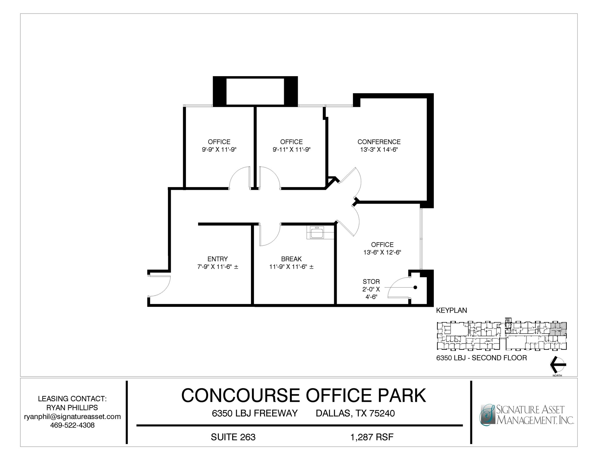 6350 LBJ Fwy, Dallas, TX for lease Floor Plan- Image 1 of 7