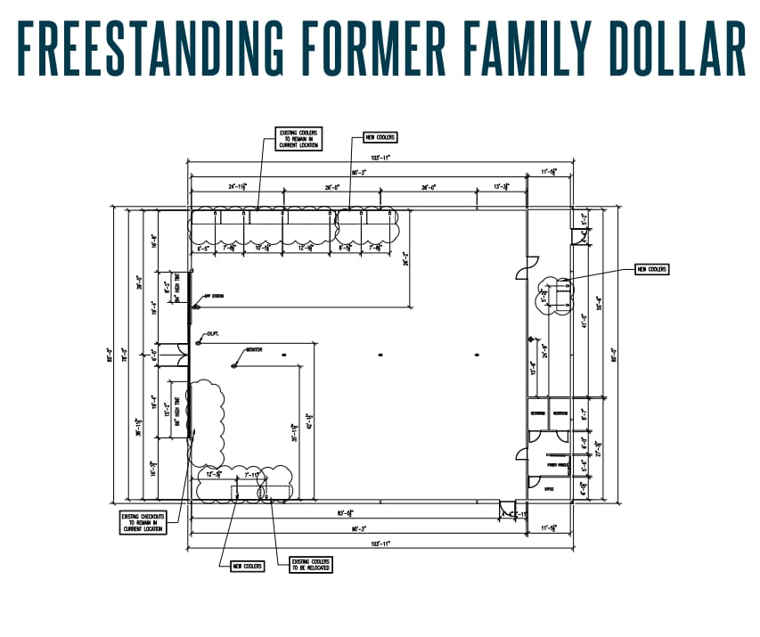 2646 9 Mile Rd, Remus, MI à louer Plan d’étage- Image 1 de 1