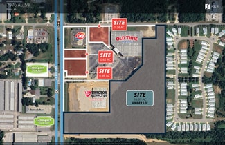 Plus de détails pour AL 59 Hwy, Foley, AL - Terrain à vendre