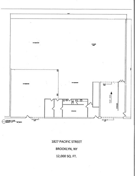 1827 Pacific St, Brooklyn, NY à louer - Plan d’étage - Image 2 de 5