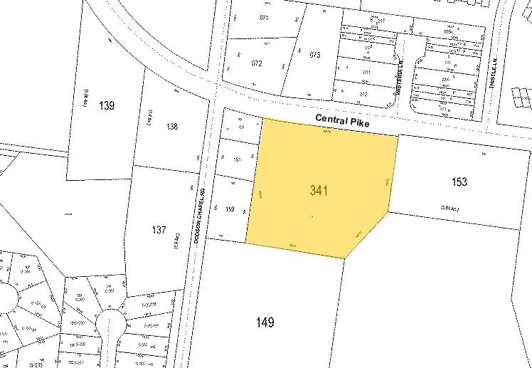 3810 Central Pike, Hermitage, TN for lease - Plat Map - Image 2 of 2
