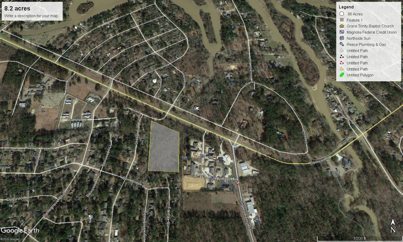 Off, Brandon, MS for sale Site Plan- Image 1 of 2