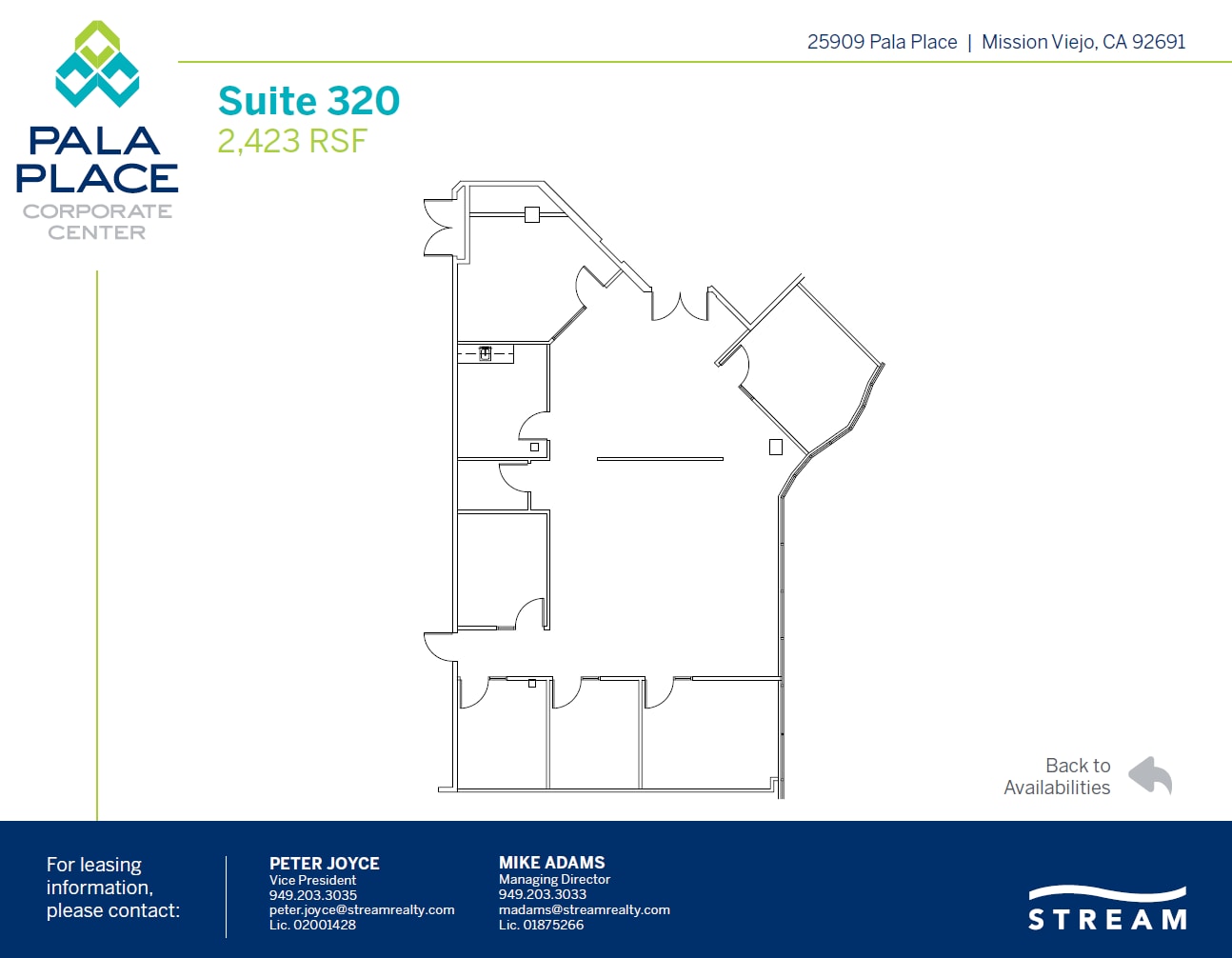 25909 Pala Pl, Mission Viejo, CA for lease Floor Plan- Image 1 of 2