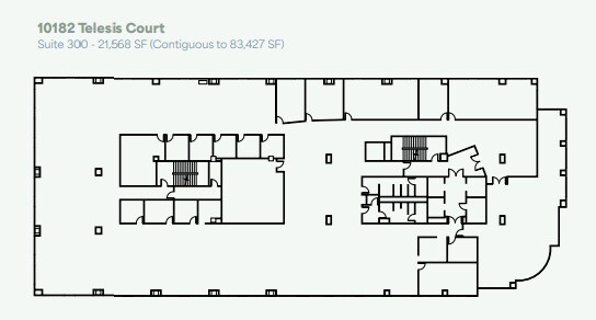 10188 Telesis Ct, San Diego, CA for lease Floor Plan- Image 1 of 1