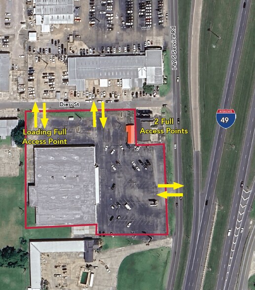 5813 I 49 S Service Rd, Opelousas, LA à louer - Photo du bâtiment - Image 2 de 3