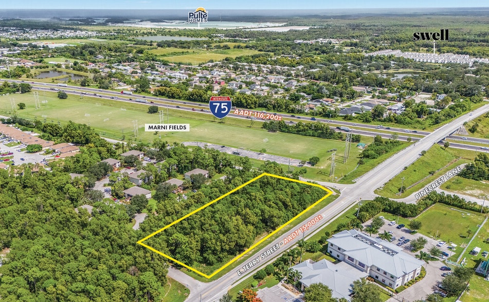 26750 Southern Pines Dr, Bonita Springs, FL for sale - Aerial - Image 2 of 7