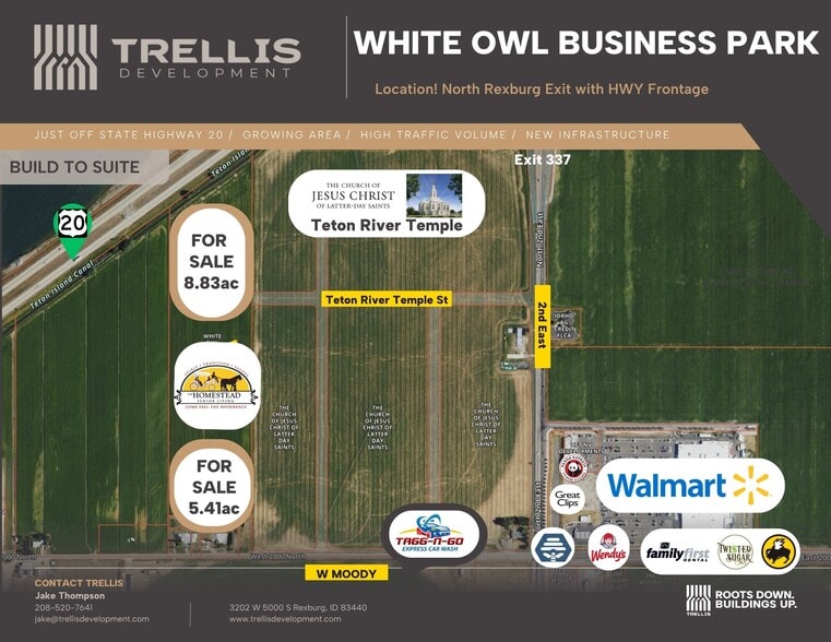 4 W Moody Rd 4 W Moody rd, Rexburg, ID à vendre - Aérien - Image 2 de 10