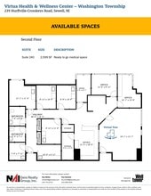 239 Hurffville Crosskeys Rd, Sewell, NJ for lease Floor Plan- Image 1 of 1