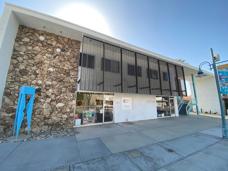 664-668 N Palm Canyon Dr, Palm Springs, CA à vendre - Photo du bâtiment - Image 3 de 71