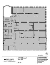 101 W Grand Ave, Chicago, IL for lease Floor Plan- Image 1 of 2