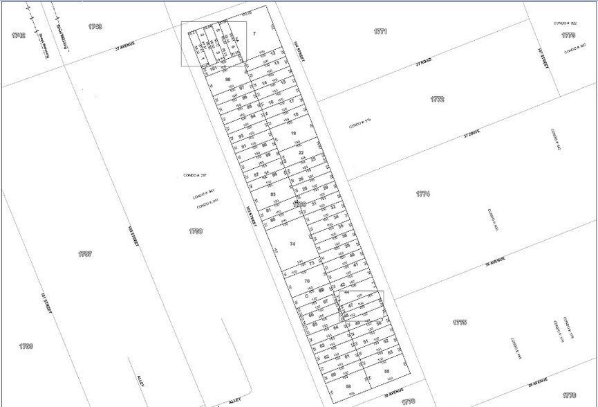 37-41 103rd St, Flushing, NY à vendre - Plan cadastral - Image 2 de 2