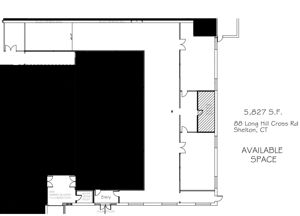 88 Long Hill Cross Rd, Shelton, CT for lease Floor Plan- Image 1 of 1