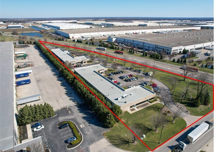 6425-6431 Alum Creek Dr, Groveport, OH for lease - Aerial - Image 2 of 11