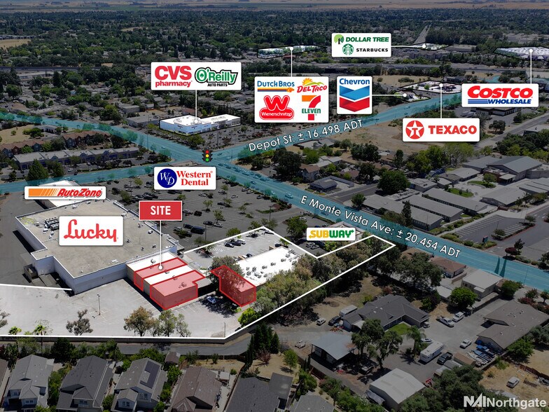 751-775 E Monte Vista Ave, Vacaville, CA à louer - Photo du bâtiment - Image 3 de 5