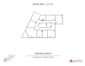 3200 Wilcrest Dr, Houston, TX for lease Floor Plan- Image 1 of 1