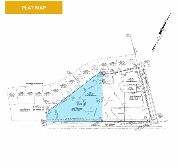 1170 Shaw Mill Rd, Fayetteville, NC à vendre - Plan cadastral - Image 2 de 2