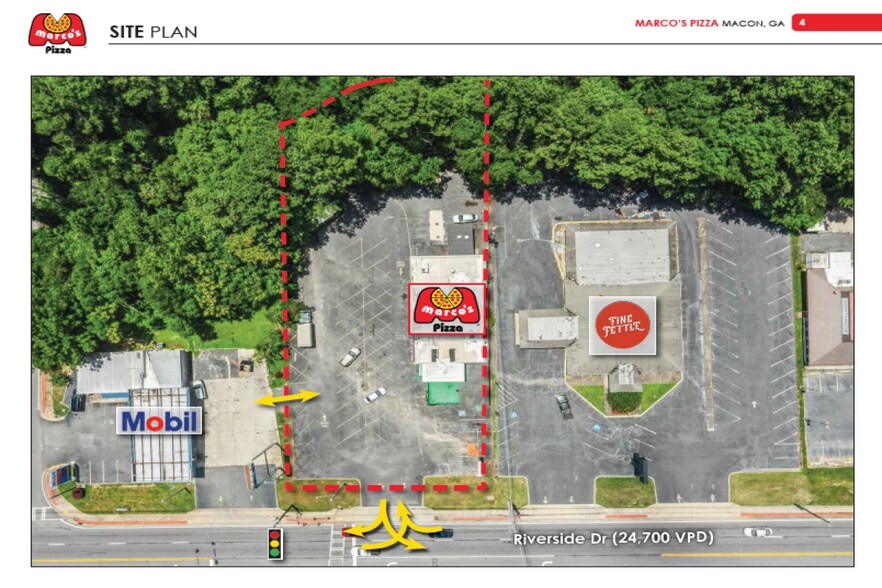 2910 Riverside Dr, Macon-Bibb, GA à vendre - Photo du bâtiment - Image 2 de 4
