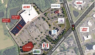 Plus de détails pour 505-545 Berlin Cross Keys Rd, Sicklerville, NJ - Commerce de détail à louer