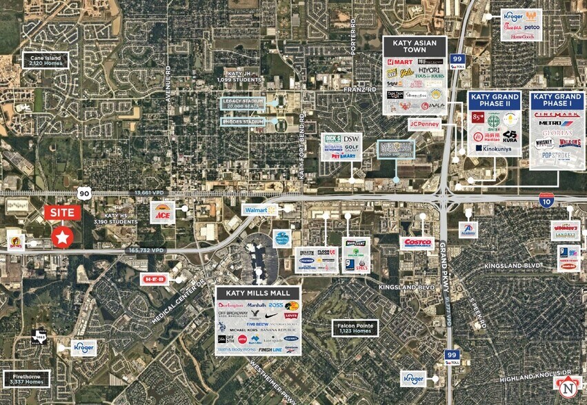 Katy Fwy, Katy, TX à louer - Aérien - Image 2 de 2