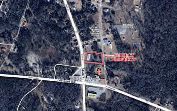 183 Main St, Toomsboro, GA - Aérien  Vue de la carte