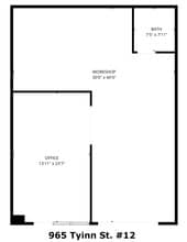 965 Tyinn St, Eugene, OR à louer Plan de site- Image 1 de 6